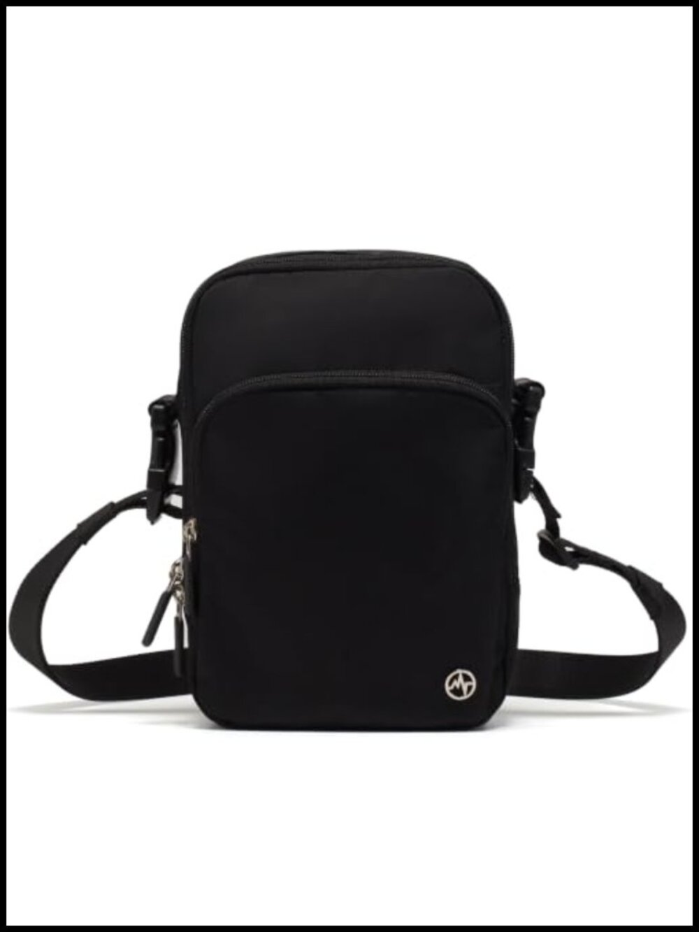 Nylon Crossbody Sling Bag Adjustable Strap Unisex Casual
